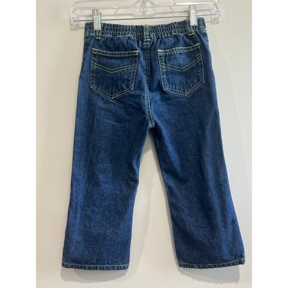 Dora the Explorer Embroidered Jeans Youth 6X Pull on Elastic Waist - Picture 3 of 6